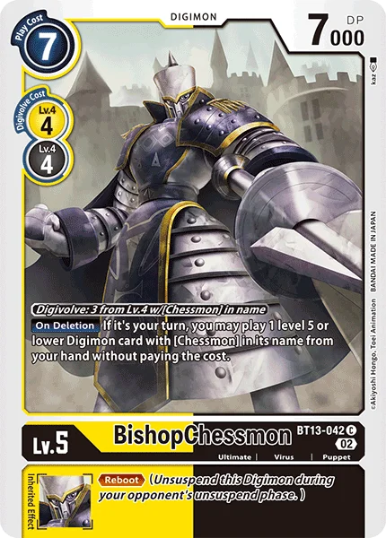 BishopChessmon 「BT13-042」「EN」