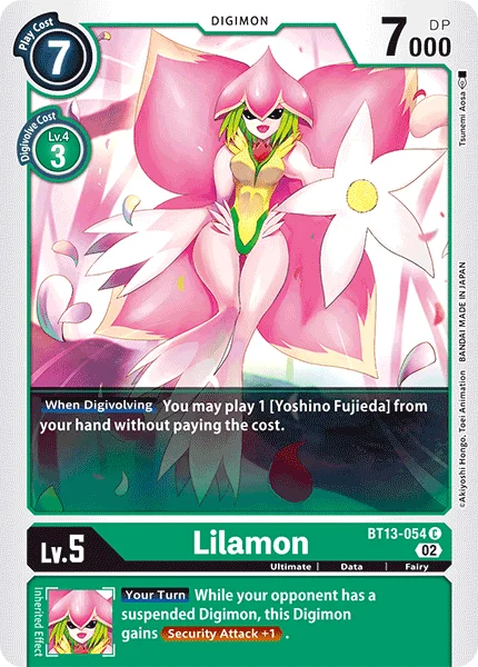Lilamon 「BT13-054」「EN」