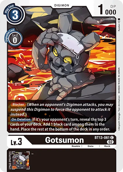 Gotsumon 「BT13-061」「EN」