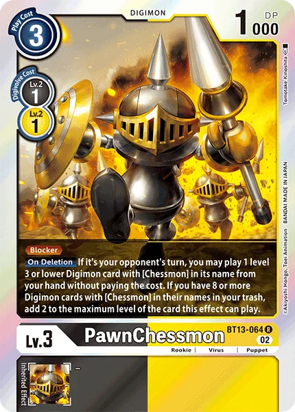 PawnChessmon 「BT13-064」「EN」