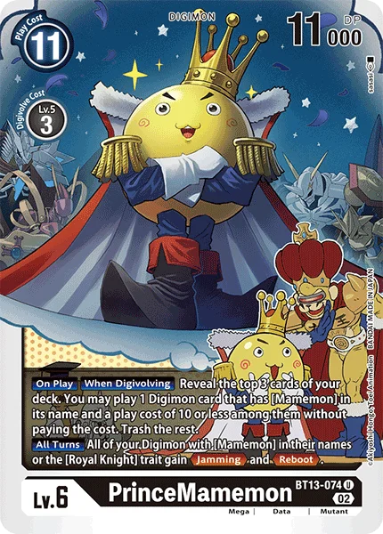 PrinceMamemon 「BT13-074」「EN」