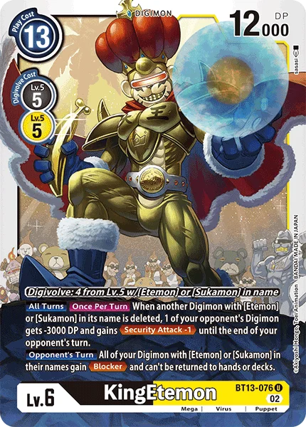 KingEtemon 「BT13-076」「EN」