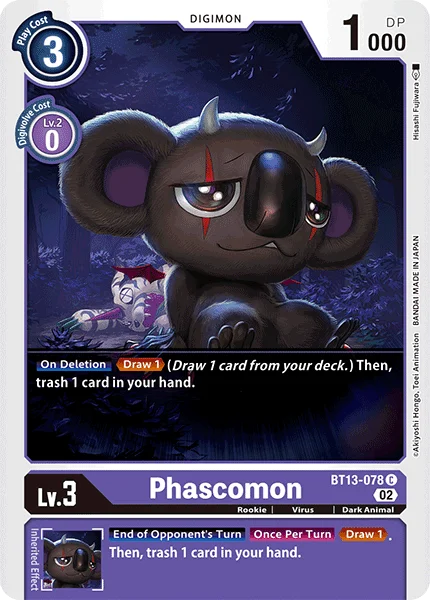 Phascomon 「BT13-078」「EN」