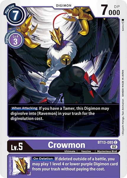 Crowmon 「BT13-085」「EN」
