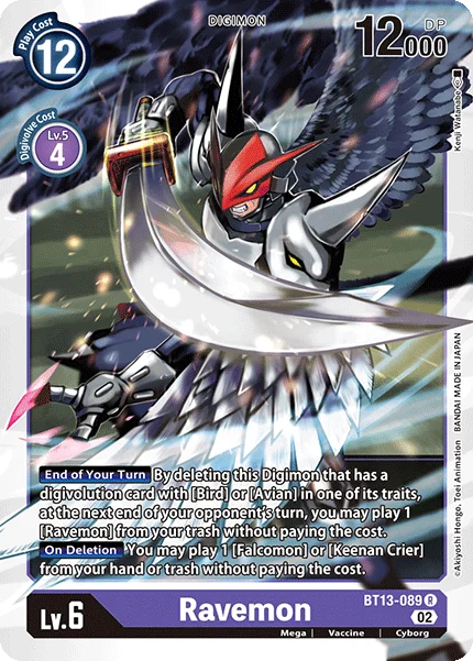 Ravemon 「BT13-089」「EN」
