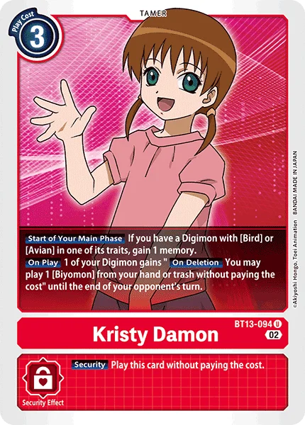 Kristy Damon 「BT13-094」「EN」