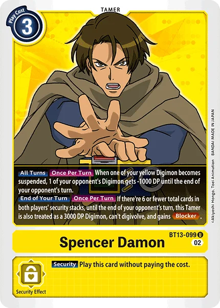 Spencer Damon 「BT13-099」「EN」