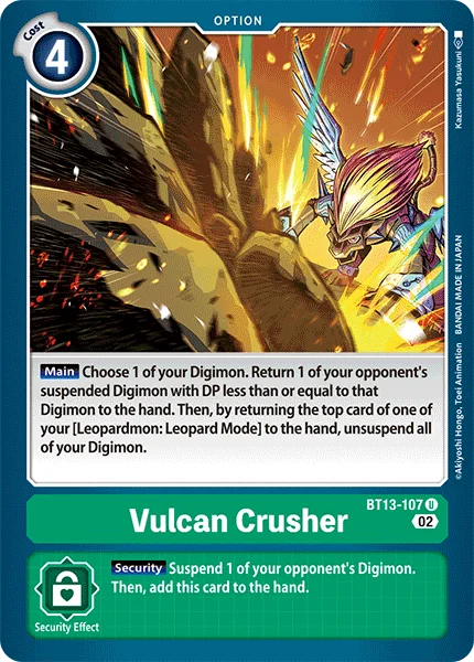 Vulcan Crusher 「BT13-107」「EN」