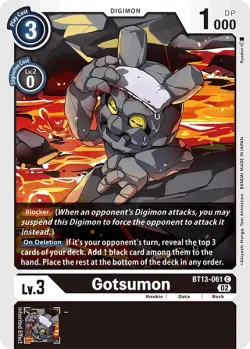 Gotsumon 「BT13-061」「EN」