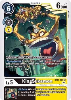 KingSukamon 「BT13-069」「EN」