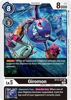 Giromon 「BT13-071」「EN」