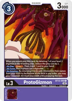 ProtoGizmon 「BT13-080」「EN」