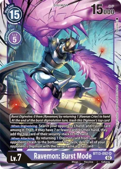 Ravemon: Burst Mode 「BT13-092」「EN」