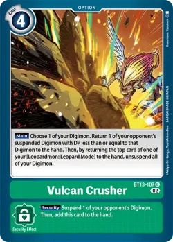 Vulcan Crusher 「BT13-107」「EN」