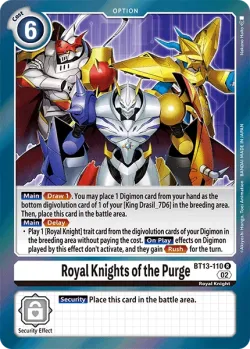 Royal Knights of the Purge 「BT13-110」「EN」