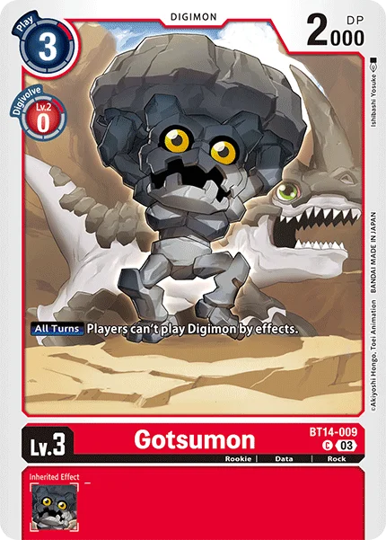 Gotsumon 「BT14-009」「EN」