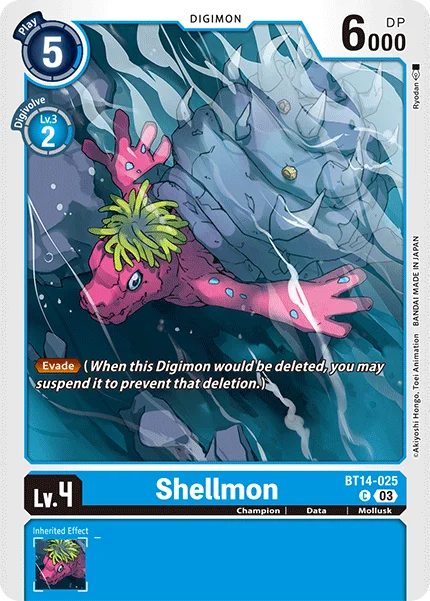 Shellmon 「BT14-025」「EN」