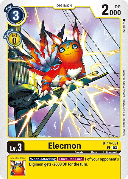 Elecmon 「BT14-031」「EN」