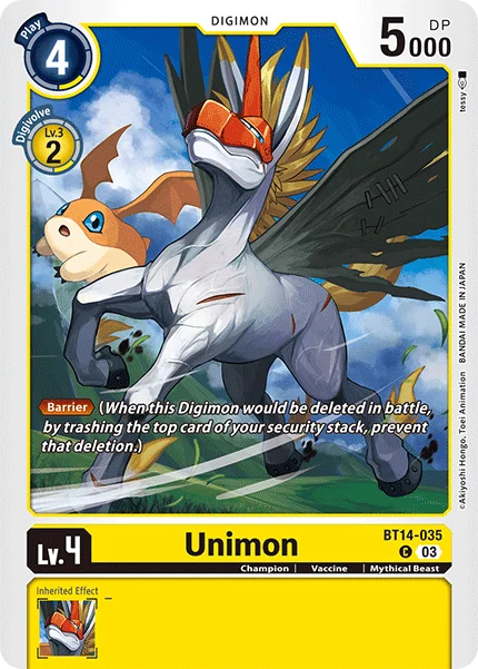 Unimon 「BT14-035」「EN」