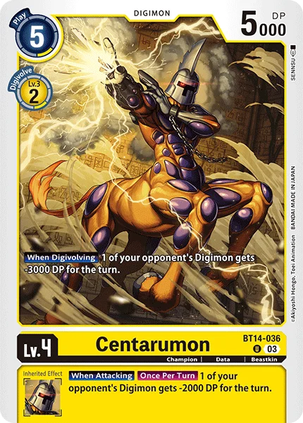 Centarumon 「BT14-036」「EN」