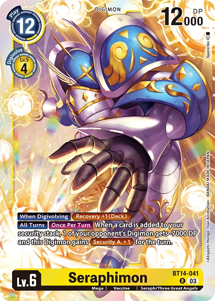 Seraphimon 「BT14-041」「EN」