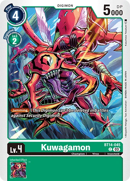 Kuwagamon 「BT14-045」「EN」