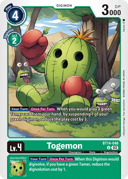 Togemon 「BT14-046」「EN」