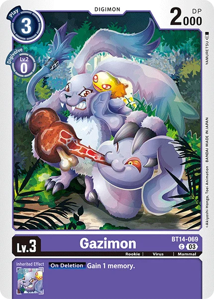 Gazimon 「BT14-069」「EN」