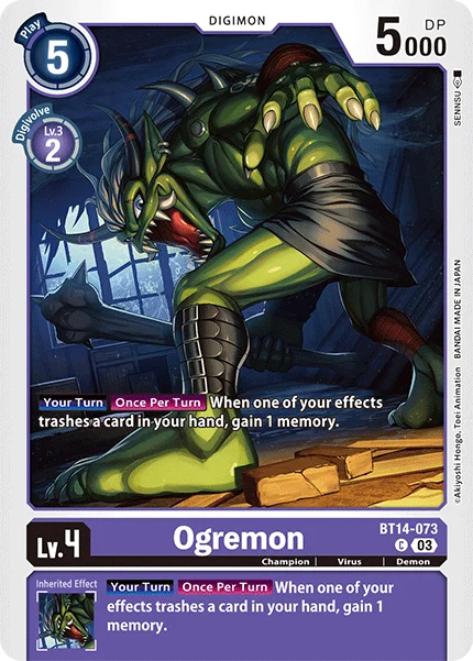 Ogremon 「BT14-073」「EN」