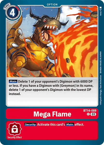 Mega Flame 「BT14-089」「EN」