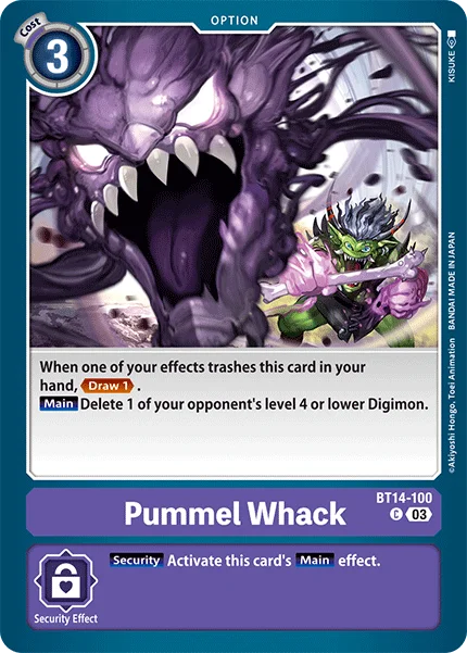 Pummel Whack 「BT14-100」「EN」