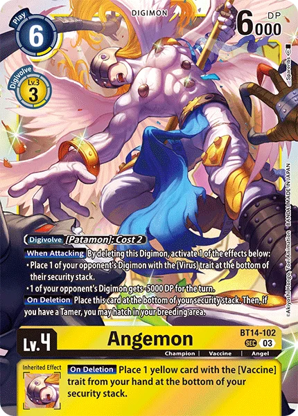 Angemon 「BT14-102」「EN」