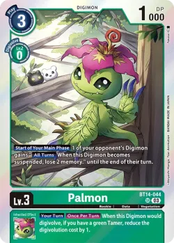 Palmon — BT-14: Booster Blast Ace #BT14-044 · Digimon