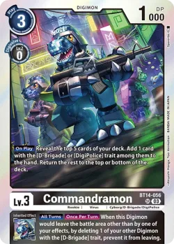 Commandramon 「BT14-056」「EN」