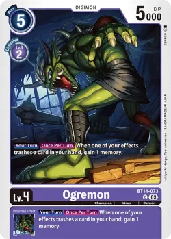 Ogremon 「BT14-073」「EN」