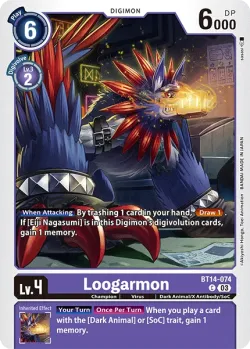 Loogarmon 「BT14-074」「EN」