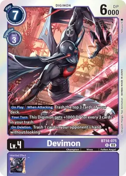 Devimon 「BT14-075」「EN」