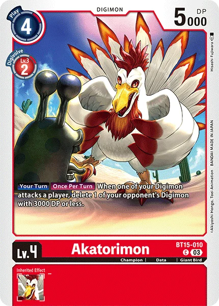 Akatorimon 「BT15-010」「EN」