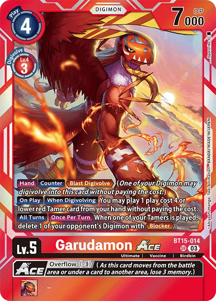 Garudamon 「BT15-014」「EN」