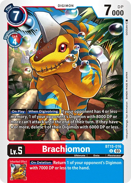 Brachiomon 「BT15-016」「EN」