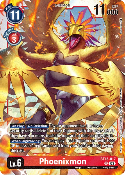 Phoenixmon 「BT15-017」「EN」