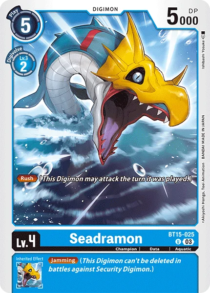 Seadramon 「BT15-025」「EN」