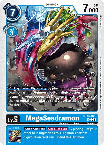 MegaSeadramon 「BT15-029」「EN」