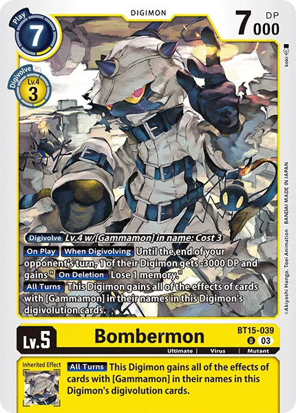 Bombermon 「BT15-039」「EN」