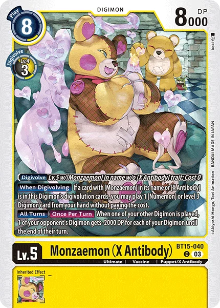 Monzaemon (X Antibody) 「BT15-040」「EN」