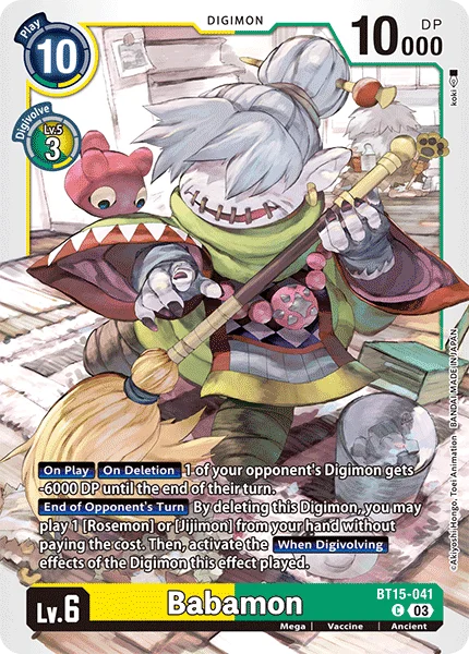 Babamon 「BT15-041」「EN」