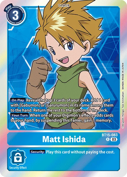 Matt Ishida 「BT15-083」「EN」