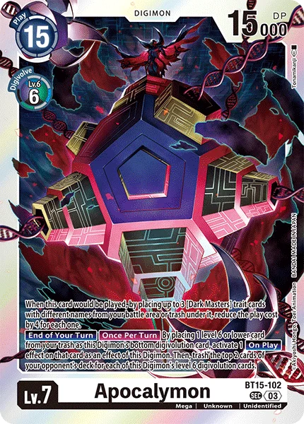 Apocalymon 「BT15-102」「EN」
