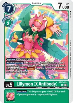 Lillymon (X Antibody) 「BT15-051」「EN」
