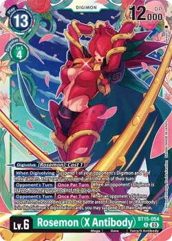 Rosemon (X Antibody) 「BT15-054」「EN」